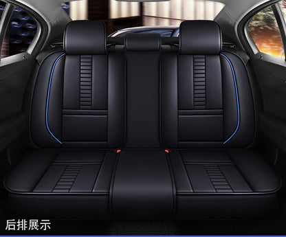 Leather Car Seat Covers For Polo Sedan Volkswagen Touareg Touran Passat B5 B6 B7 Jetta VW Golf 7 Tiguan Golf 4 5 6 7 Accessories