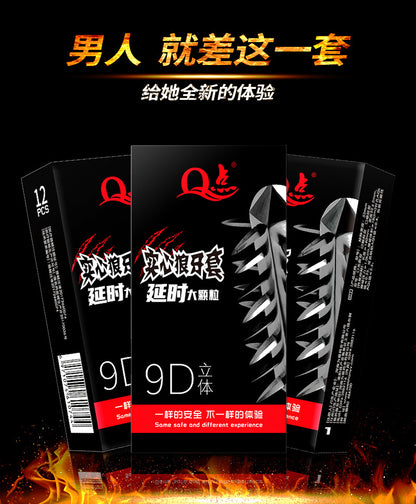 10/12PCS Super Dotted Condom Adult Sex Toys Stimulation Sleeves For Penis Male Contraception Condoms Erotic Product Sex Goods