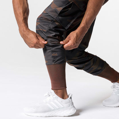 2024 New Men's Cargo Pants Summer Thin Loose Quick-Drying Elastic Leggings Running Training Sweatpants Casual Trend Trousers