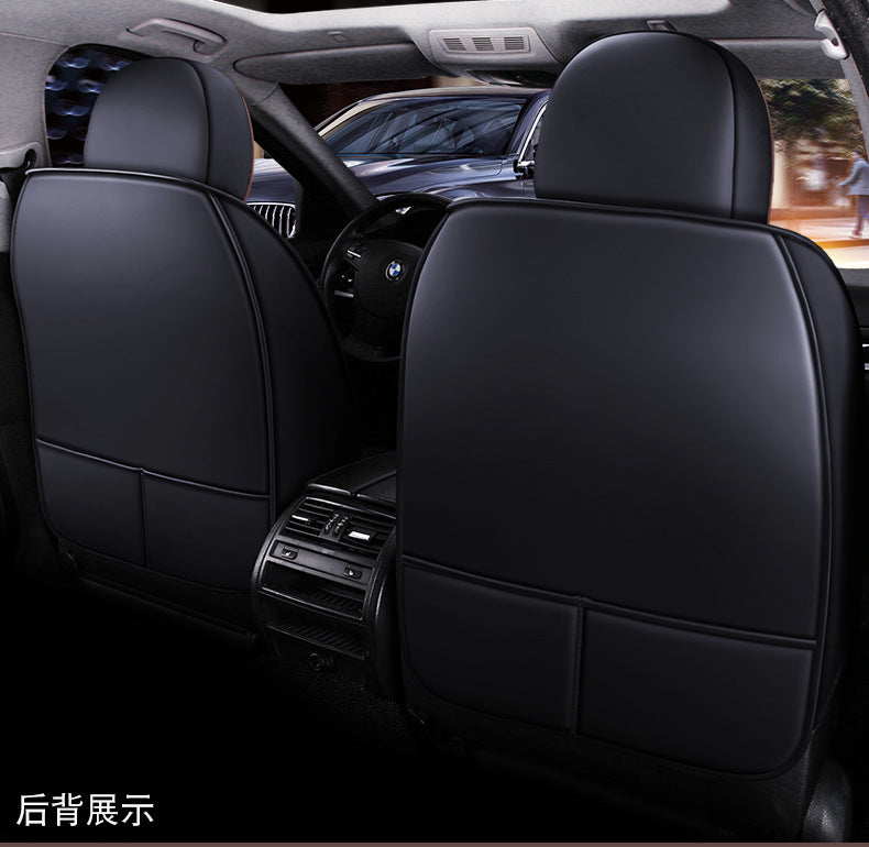 Leather Car Seat Covers For Polo Sedan Volkswagen Touareg Touran Passat B5 B6 B7 Jetta VW Golf 7 Tiguan Golf 4 5 6 7 Accessories