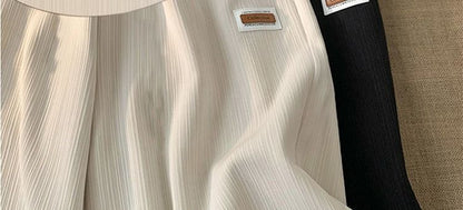 2024 Summer Pregnant Woman Ice Silk Shorts Knee-length Plus Size Maternity Belly Pants Wide Legs Casual Sports Pregnancy Trouser