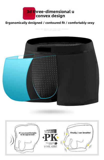 2026 Men Magnetic Therapy Boxer Briefs Breathable Comfortable Underwear with 22 Health Magnets for Blood Circulation L-6XL Size