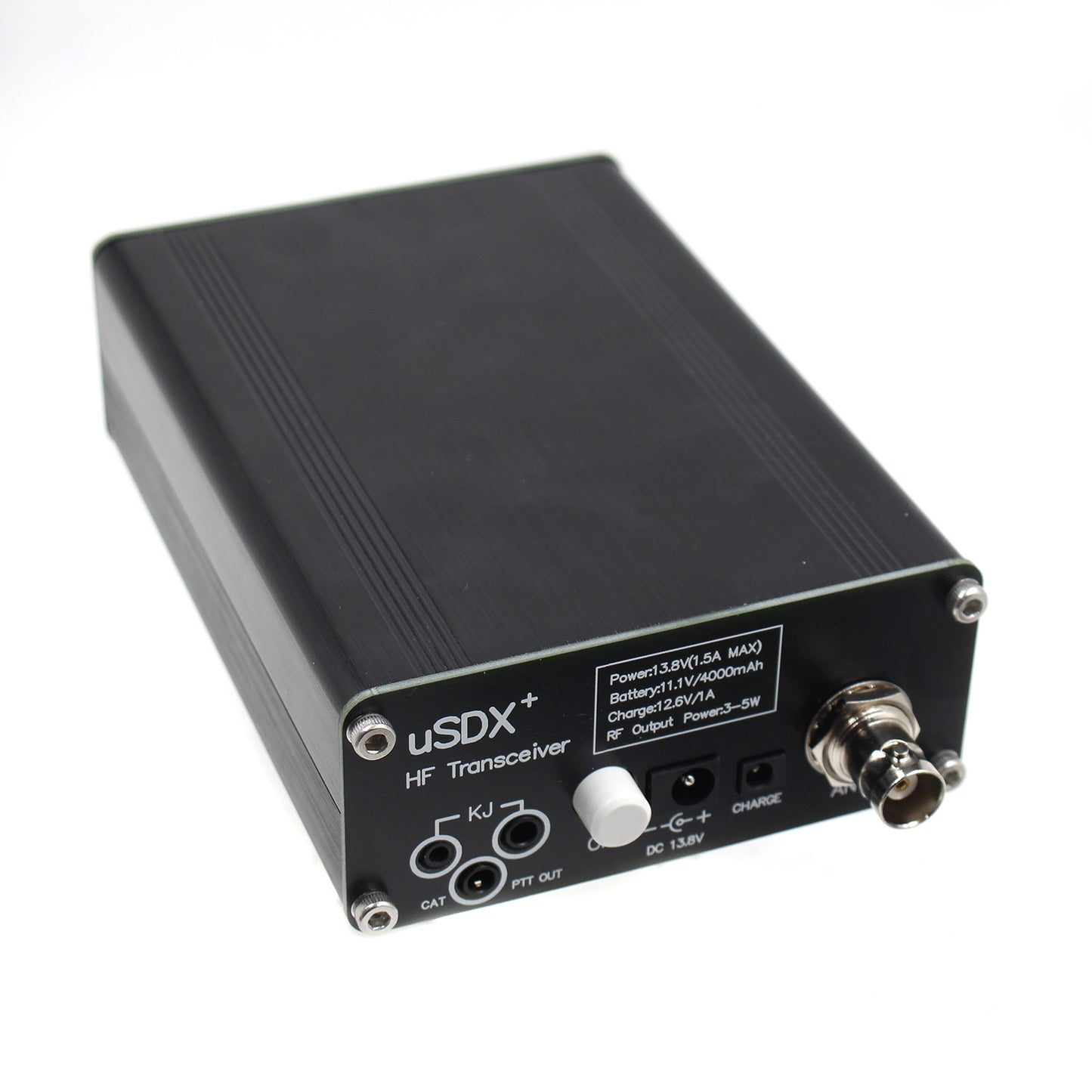 R1.02W  3-5W USDX+ V2 SDR Transceiver All Mode 8 Band HF Ham Radio QRP CW Transceiver 80M/60M/40M/30M/20M/17M/15M/10M