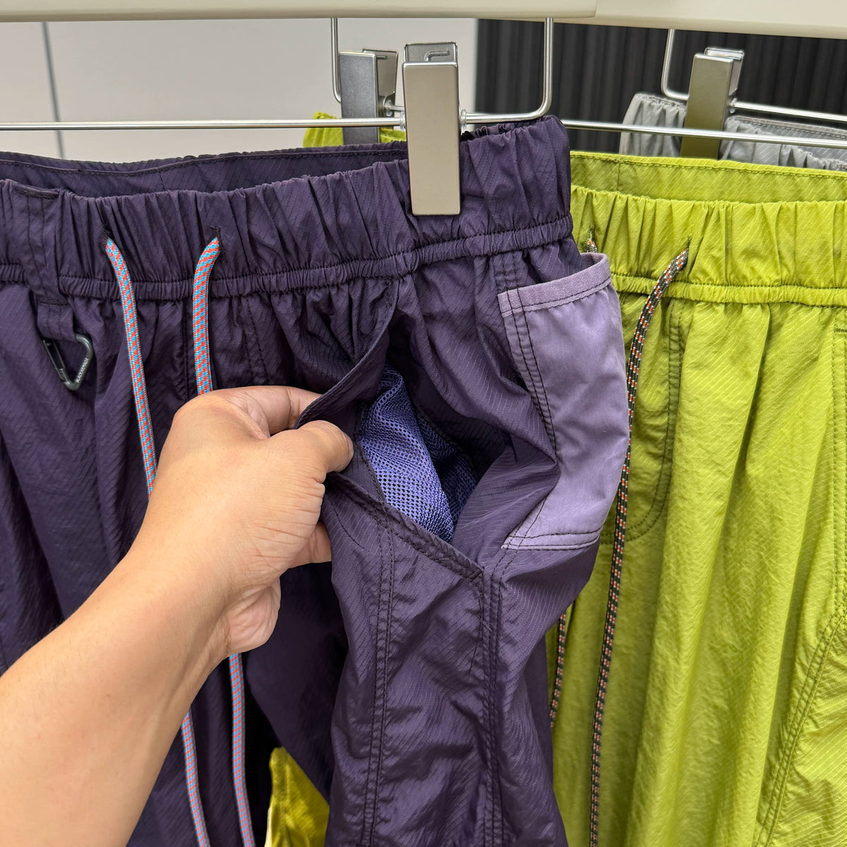 Outdoor Sports Casual Track Pants Men Women Lightweight Hiking Breathable Waterproof Quick Dry Loose Techwear Cargo Pant Trouser