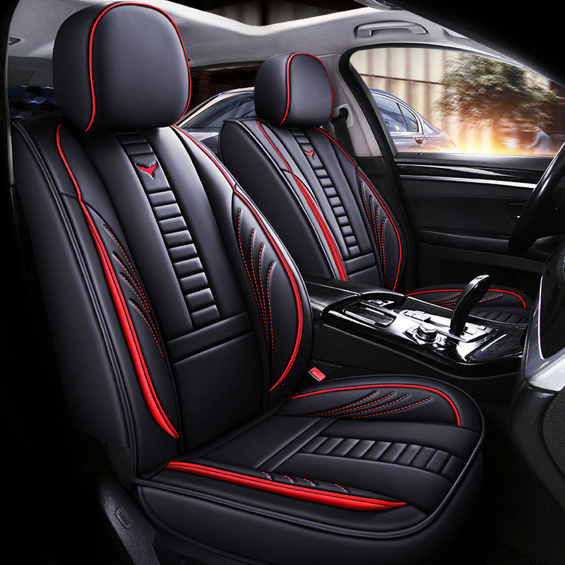 Leather Car Seat Covers For Polo Sedan Volkswagen Touareg Touran Passat B5 B6 B7 Jetta VW Golf 7 Tiguan Golf 4 5 6 7 Accessories