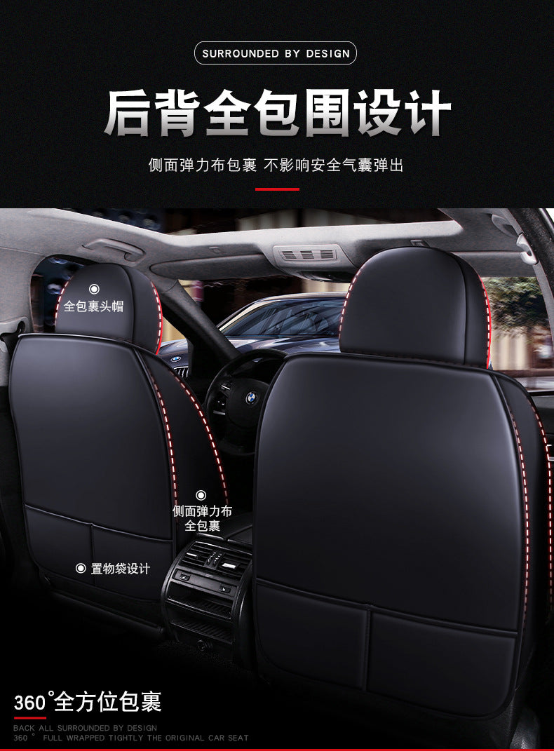 Leather Car Seat Covers For Polo Sedan Volkswagen Touareg Touran Passat B5 B6 B7 Jetta VW Golf 7 Tiguan Golf 4 5 6 7 Accessories