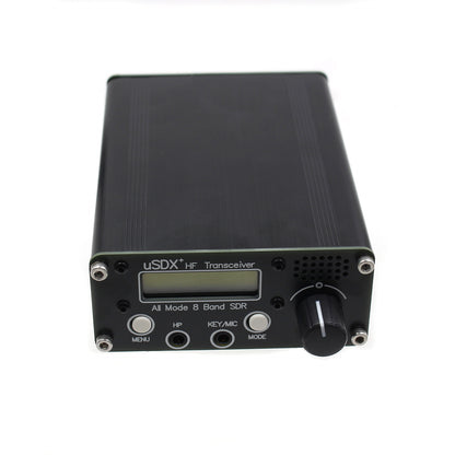 R1.02W  3-5W USDX+ V2 SDR Transceiver All Mode 8 Band HF Ham Radio QRP CW Transceiver 80M/60M/40M/30M/20M/17M/15M/10M