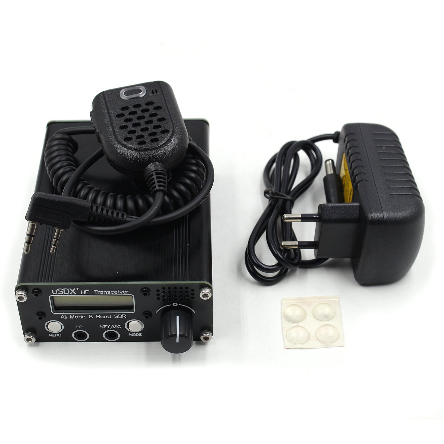 R1.02W  3-5W USDX+ V2 SDR Transceiver All Mode 8 Band HF Ham Radio QRP CW Transceiver 80M/60M/40M/30M/20M/17M/15M/10M