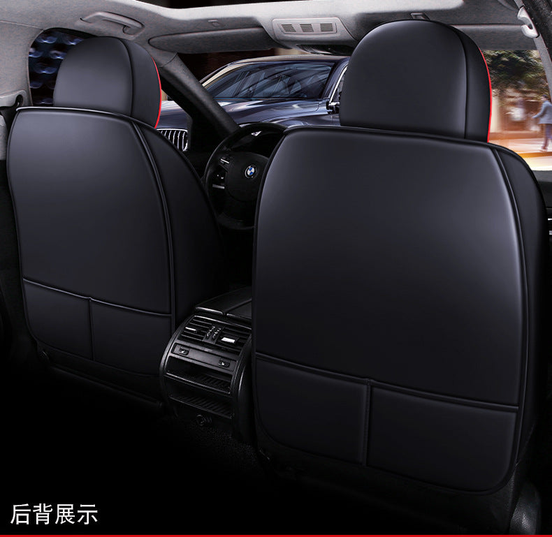 Leather Car Seat Covers For Polo Sedan Volkswagen Touareg Touran Passat B5 B6 B7 Jetta VW Golf 7 Tiguan Golf 4 5 6 7 Accessories