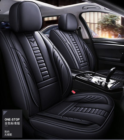 Leather Car Seat Covers For Polo Sedan Volkswagen Touareg Touran Passat B5 B6 B7 Jetta VW Golf 7 Tiguan Golf 4 5 6 7 Accessories