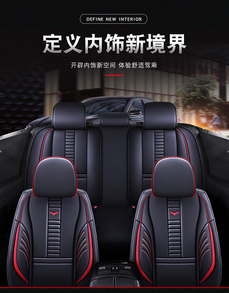 Leather Car Seat Covers For Polo Sedan Volkswagen Touareg Touran Passat B5 B6 B7 Jetta VW Golf 7 Tiguan Golf 4 5 6 7 Accessories