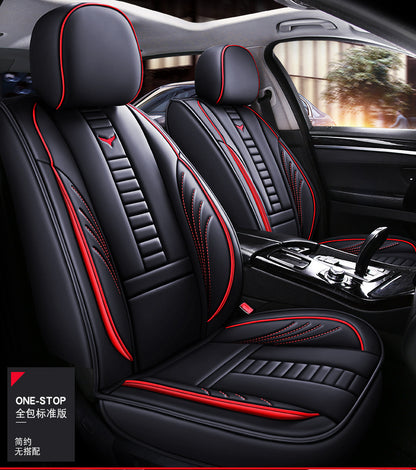 Leather Car Seat Covers For Polo Sedan Volkswagen Touareg Touran Passat B5 B6 B7 Jetta VW Golf 7 Tiguan Golf 4 5 6 7 Accessories