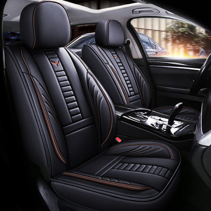 Leather Car Seat Covers For Polo Sedan Volkswagen Touareg Touran Passat B5 B6 B7 Jetta VW Golf 7 Tiguan Golf 4 5 6 7 Accessories