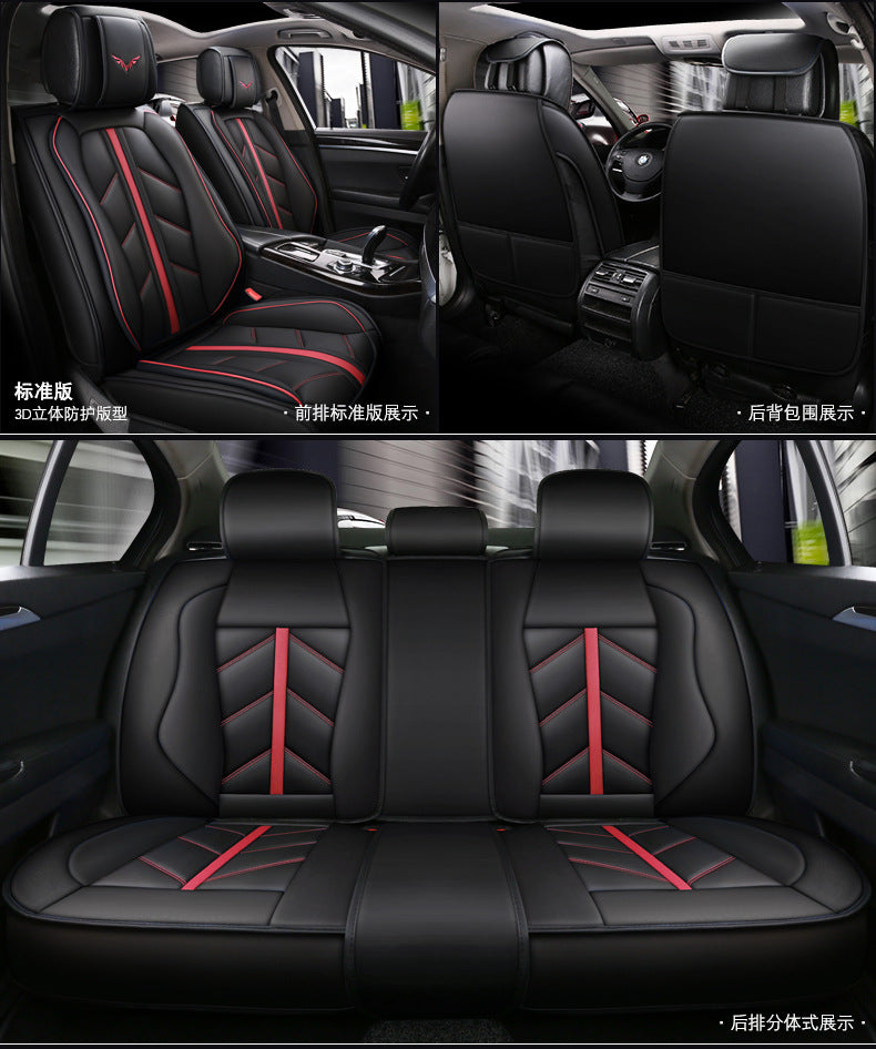 Leather Car Seat Covers For Polo Sedan Volkswagen Touareg Touran Passat B5 B6 B7 Jetta VW Golf 7 Tiguan Golf 4 5 6 7 Accessories