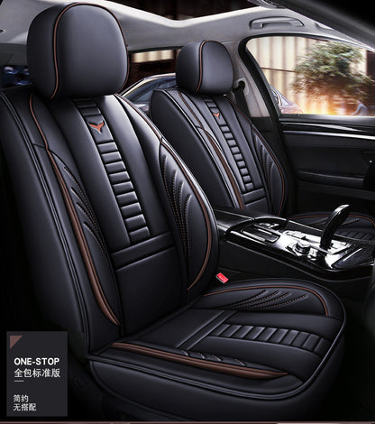 Leather Car Seat Covers For Polo Sedan Volkswagen Touareg Touran Passat B5 B6 B7 Jetta VW Golf 7 Tiguan Golf 4 5 6 7 Accessories