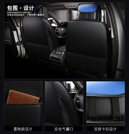 Leather Car Seat Covers For Polo Sedan Volkswagen Touareg Touran Passat B5 B6 B7 Jetta VW Golf 7 Tiguan Golf 4 5 6 7 Accessories