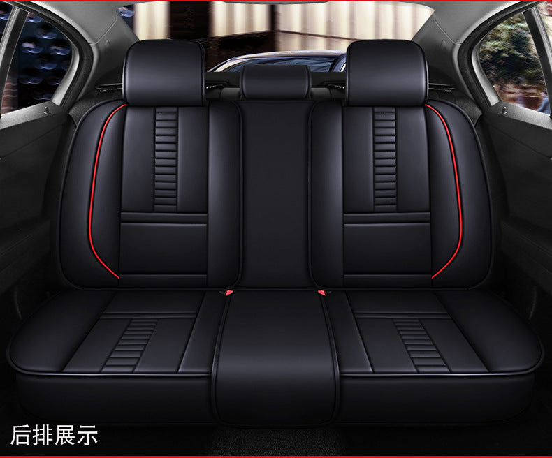 Leather Car Seat Covers For Polo Sedan Volkswagen Touareg Touran Passat B5 B6 B7 Jetta VW Golf 7 Tiguan Golf 4 5 6 7 Accessories