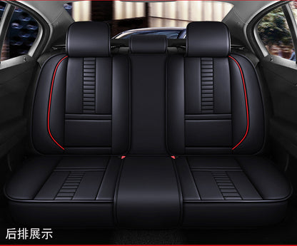 Leather Car Seat Covers For Polo Sedan Volkswagen Touareg Touran Passat B5 B6 B7 Jetta VW Golf 7 Tiguan Golf 4 5 6 7 Accessories