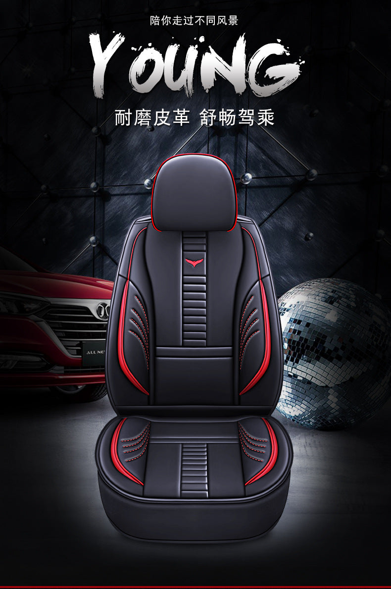 Leather Car Seat Covers For Polo Sedan Volkswagen Touareg Touran Passat B5 B6 B7 Jetta VW Golf 7 Tiguan Golf 4 5 6 7 Accessories