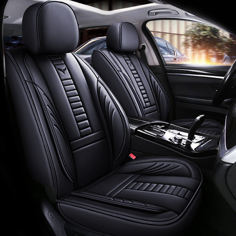 Leather Car Seat Covers For Polo Sedan Volkswagen Touareg Touran Passat B5 B6 B7 Jetta VW Golf 7 Tiguan Golf 4 5 6 7 Accessories