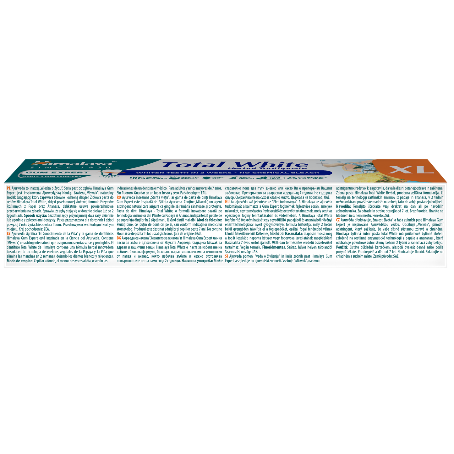 Himalaya Total White - Kräuterzahnpasta