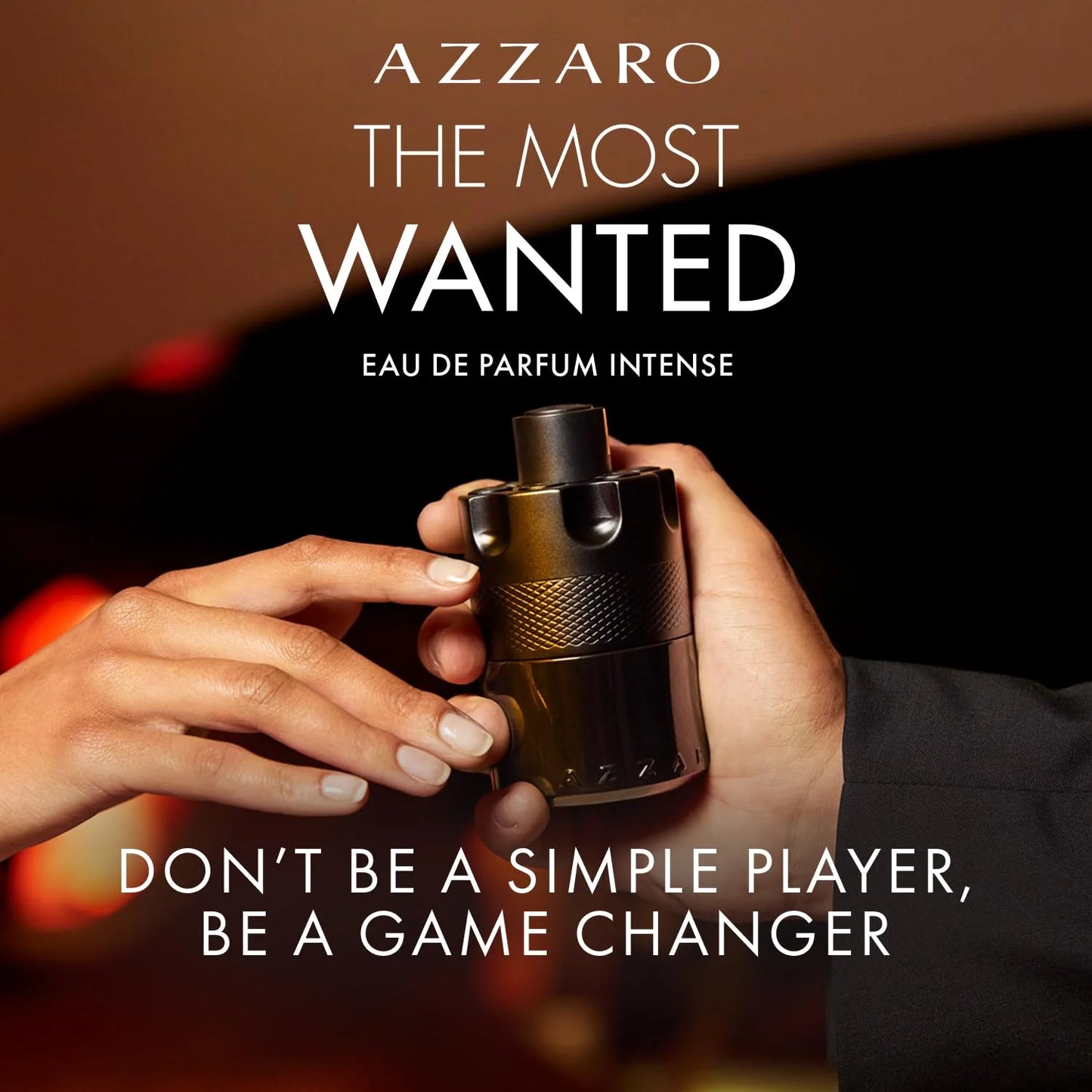 Azzaro The Most Wanted Intense Men's Eau De Parfum Collection For Men & Women, Top Selling EDT/EDP Fragrances | Chrome, Wanted, Chrome Extreme & More Deep Woody Spicy Warm Fragrance 100ml 3.4oz