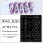 Hollow Nail Art Stickers Spray Painted Design Love Butterfly French Pattern Nail Accessories Decorative Decals