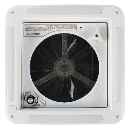 TYTXRV Caravan Accessories 11'' 12V CE RV Roof Vent Fan Manual Lifting Skylight Exhaust Fan for Camper Motorhome Travel Trailer
