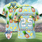 2025 Custom Photo Face Name Hawaiian Shirt Personalized Diy Text Beach Shirt Gift Mens Designer Shirts Customize Club Jersey