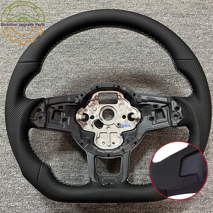For VW Golf 7 MK7 Polo GTI 7 jetta passat R-Line Golf 6 CC Full Leather Steering Wheel