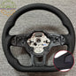For VW Golf 7 MK7 Polo GTI 7 jetta passat R-Line Golf 6 CC Full Leather Steering Wheel