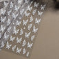 Jelly Butterfly 5D Nail Art Sticker Rhinestone Crystal Charming Shiny Insect Animals DIY Self Adhesive Decoration Manicure Decal