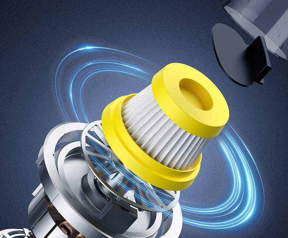 Baseus Car Vacuum Cleaner Wireless Air Dust Blower Gun for Car Powerful Portable Car Cleaning Appliance Cordless Vehicle Cleaner