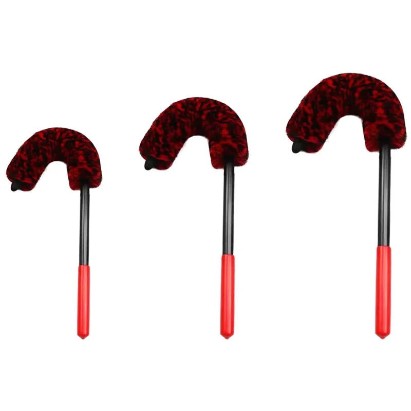 Car Wheel Detailing Brushs Bendable Wheel Woolies Auto Cleaning Tools for Car Rim Tire Washing Easily Clean Hard-To-Reach Areas
