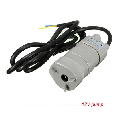 Best Sale 12V 24V 600L/H High Pressure Dc Submersible Water Pump Three-wire Micro Motor Water Pump with Adapter