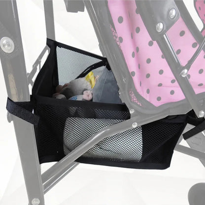 Baby Stroller Basket Storage Portable Pram Newborn Stroller Basket Useful Basket Stroller Accessories