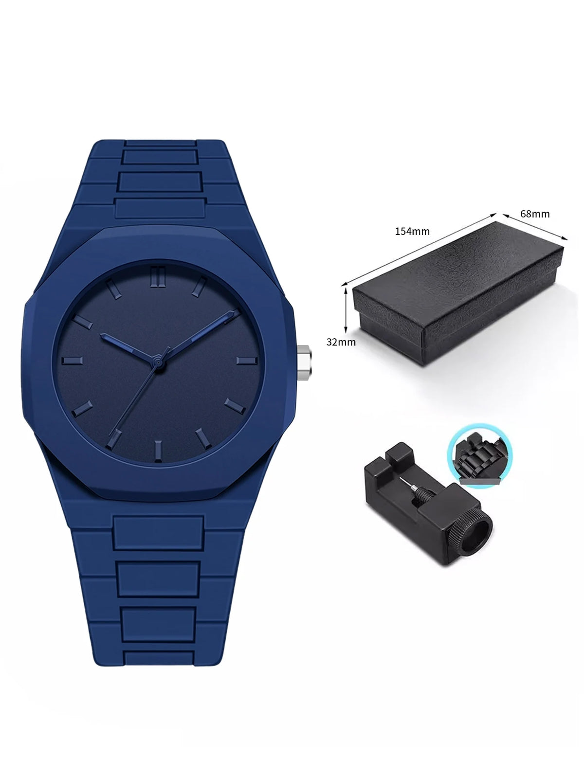 TOMI Simple Style Men Quartz Watch Classic Male Daily Wristwatch