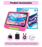 Kids Tablet, 10.1-inch Children 2025 Android 15 Tablets with Eye Protection Screen, 8GB(4+4GB) RAM 64GB Storage, 5000mAh Battery