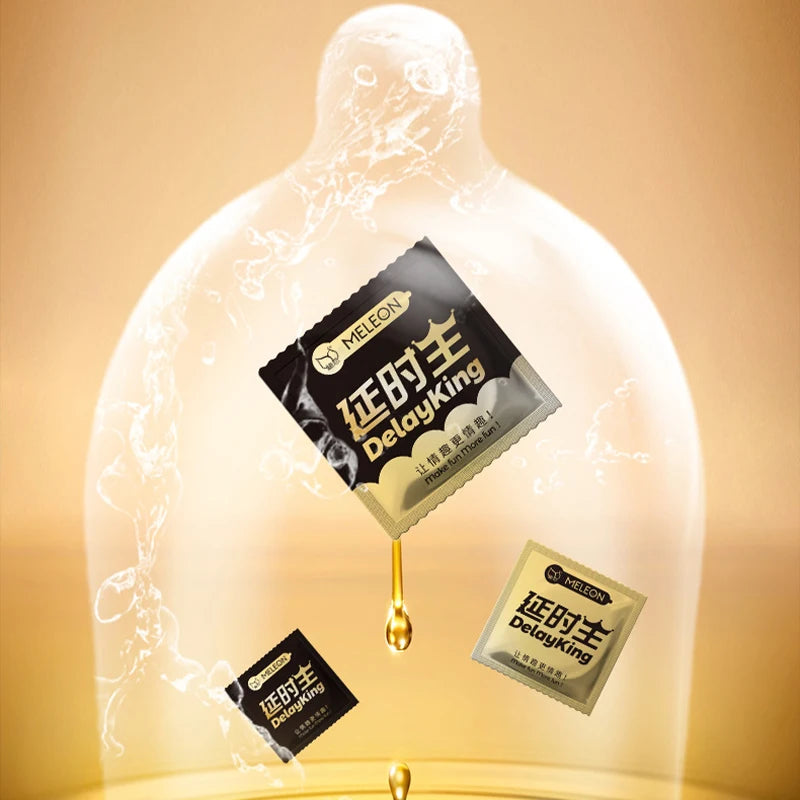 10/30/50pcs Delayed Ejaculation Condoms for Men,Long Lasting Particle Penis Sleeve,Moisturizing Latex Condom for Adults Sex Toys