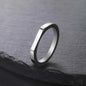 Couple Engrave Name Finger Ring Personalized Custom Gift For Woman Men Wedding Marry Love Silver Color Stainless Steel Jewelry
