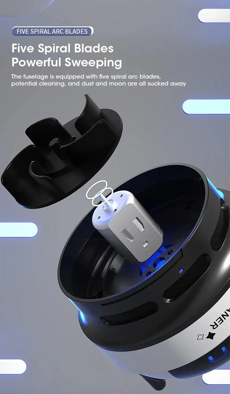 HOMEFISH Vacuum cleaner Desktop Mini rechargeable cleaner Rubber shavings keyboard cleaner Portable automatic dust extractor