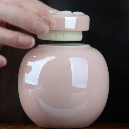Household Mini Pet Ash Jar Moisture Proof Ceramic Claw Seal Jar Animal Funeral Urn Pet Nostalgia Ornament Portable Ash Box