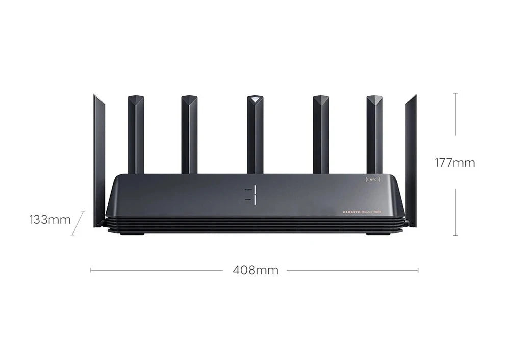 Xiaomi Mi Router BE7000 Tri-Band WiFi Repeater VPN 1GB Mesh USB 3.0 IPTV 4 X 2.5G Ethernet Ports Modem Signal Amplifier -CN