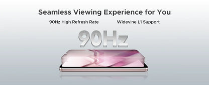 Global Version DOOGEE Note58 Pro Smartphone 6.75" HD+ Display 32GB(8+24) 256GB 6250mAh Battery NFC Android 15 Mobile Phone