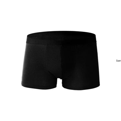 10PCS Men's Underwear Black Color Men Underpant High Stretch Boxer Shorts Sexy Men Panties Plus Size L-4XL Breathable Men Boxer