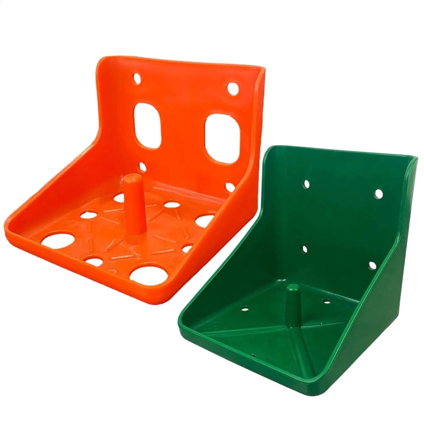 Cattle Sheep Horse Lick Brick Container Salt Block Holder Mineral Container Livestock Salt Block Holder Goat Mineral Block Tray