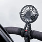 Mini Clip On Fan for Car Seat Crib Baby Stroller Fan Handheld Rechargeable USB Fan Small Cooling Fans Baby Stroller Accessories
