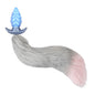 FAAK Silicone Wearable Anal Plug with Large Tail size S M L XL XXL Wireless Control Strapon Vibrator BDSM Flirting Sex Toys