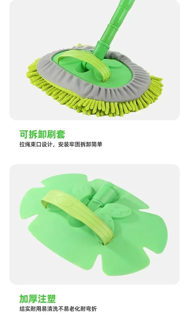 Car Cleaning Brush Telescopic Long Handle Cleaning Care Details Adjustable Super Absorbent Car Washing Mop Window Wash Tool