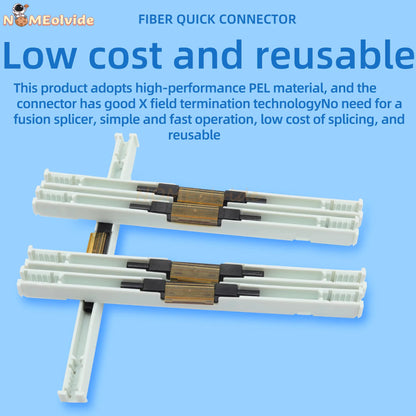 L925BP Fiber Optic Mechanical Splice for Drop Cable Splice Bare Fiber Cold Connector with Housing Mechanical Splice Big sale